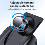 Yesido KM24 9.66" HD Mirror Dash Cam with CarPlay, Android Auto, AirPlay & Dual Recording - Black